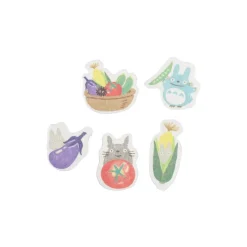 Small Equipment*Maison Ghibli Sticker set Break Time Vegetables - My Neighbor Totoro