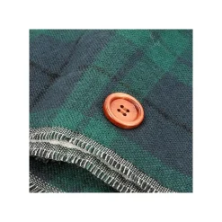 Outfits*Maison Ghibli Stole With Button Totoro Check Pattern - My Neighbor Tororo