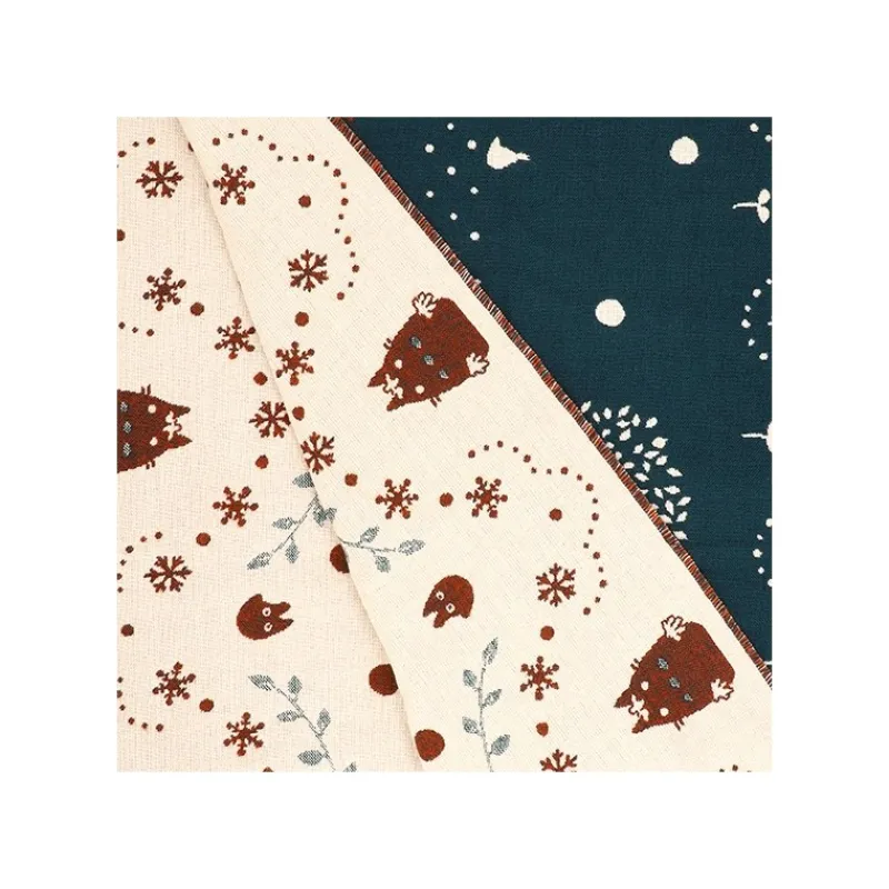 Outfits*Maison Ghibli STOLE WITH BUTTON WALKING IN SNOW - MY NEIGHBOR TOTORO