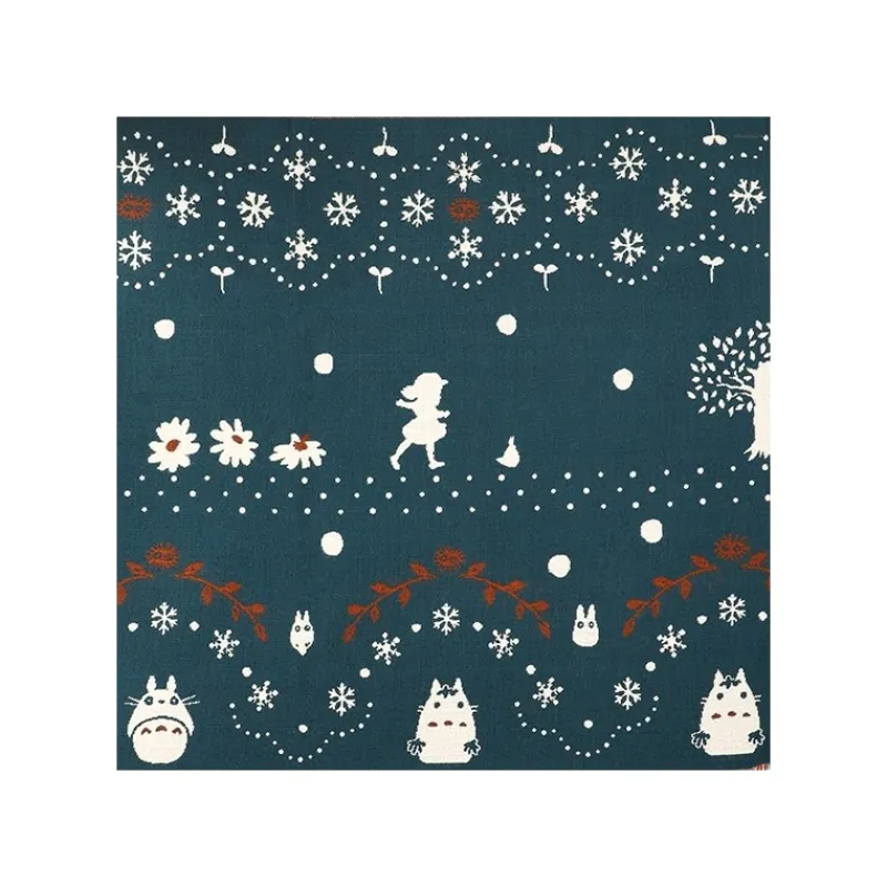 Outfits*Maison Ghibli STOLE WITH BUTTON WALKING IN SNOW - MY NEIGHBOR TOTORO