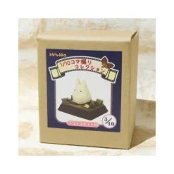 Statues*Maison Ghibli Stop Motion Collection Totoro Fast Walk Small Totoro Pose 3 - My Neighbor Totoro