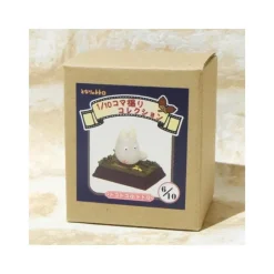 Statues*Maison Ghibli Stop Motion Collection Totoro Fast Walk Small Totoro Pose 6 - My Neighbor Totoro