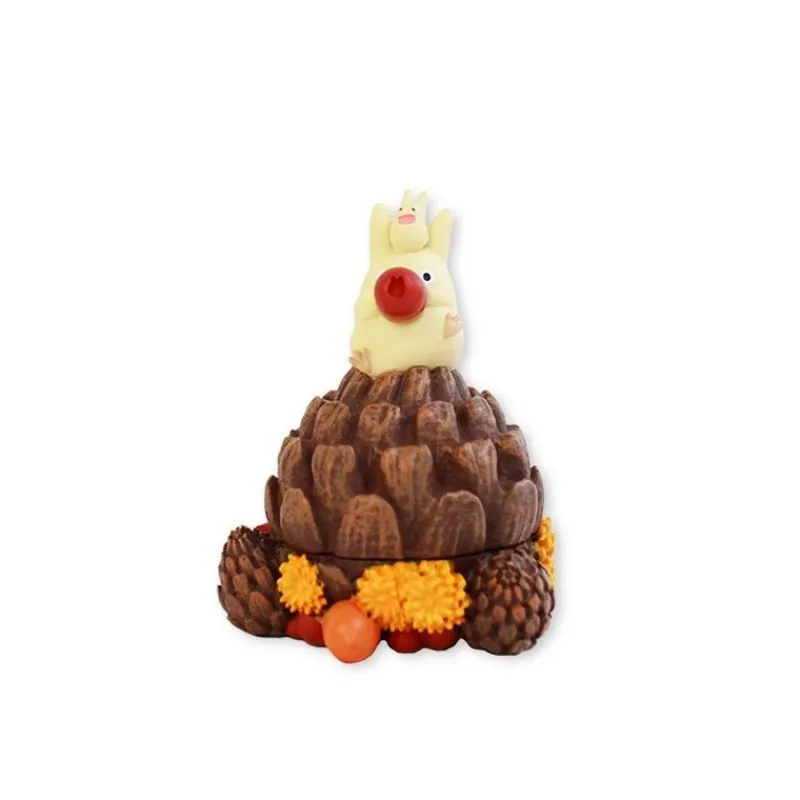 Jewellery Boxes*Maison Ghibli STORAGE BOX TOTORO WHITE PINE CONE - MY NEIGHBOR TOTORO