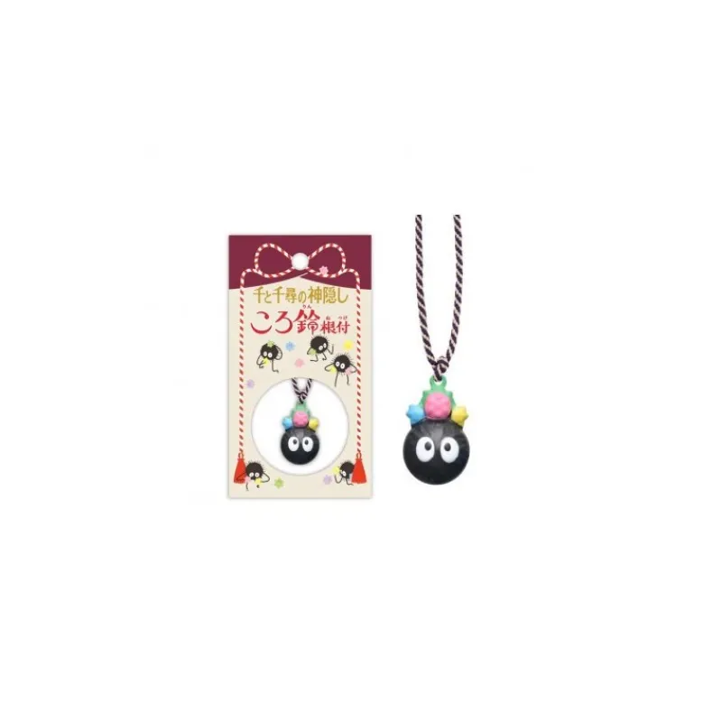 Straps*Maison Ghibli Strap Netsuke Soots Spirites Ring Bell - Spirited Away