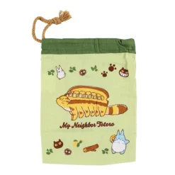 Bags*Maison Ghibli String pouch Totoro & Catbus - My Neighbor Totoro