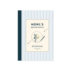 Notebooks And Notepads*Maison Ghibli Stripes Notebook 12,8 X 18,2 cm - Howl's Moving Castle