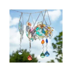 Décoration*Maison Ghibli Sun catcher Stained glass Sheeta & Pazu - Castle in the Sky