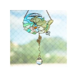 Décoration*Maison Ghibli Sun catcher Stained glass Totoro - My Neighbor Totoro