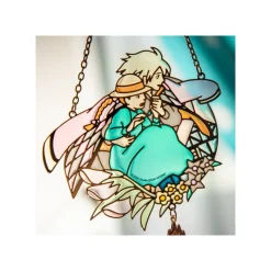 Décoration*Maison Ghibli Sun catcher Stained glass Sophie & Hauru - Howl's Moving Castle