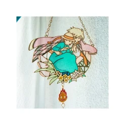 Décoration*Maison Ghibli Sun catcher Stained glass Sophie & Hauru - Howl's Moving Castle