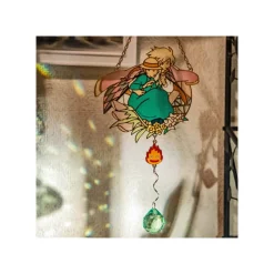 Décoration*Maison Ghibli Sun catcher Stained glass Sophie & Hauru - Howl's Moving Castle