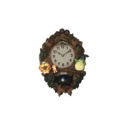Décoration*Maison Ghibli Swing Clock Autumn Leaves - My Neighbor Totoro