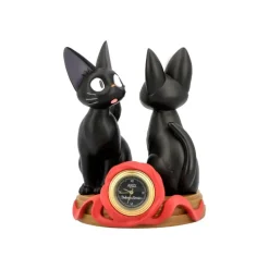 Décoration*Maison Ghibli Table Clock Jiji & Soft Toy Jiji - Kiki's Delivery Service