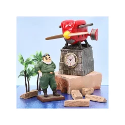 Décoration*Maison Ghibli TABLE CLOCK MARCO SAVOIA TRIAL MODEL - PORCO ROSSO