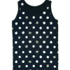 Outfits*Maison Ghibli TANK TOP TOTORO KUROSUKE DOTS BLACK(LADIES) - MY NEIGHBOR TOTORO