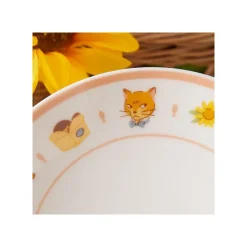 Kitchenware*Maison Ghibli Tea time & Cat Plate - The Cat Returns