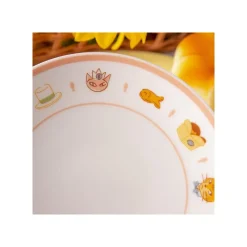 Kitchenware*Maison Ghibli Tea time & Cat Plate - The Cat Returns