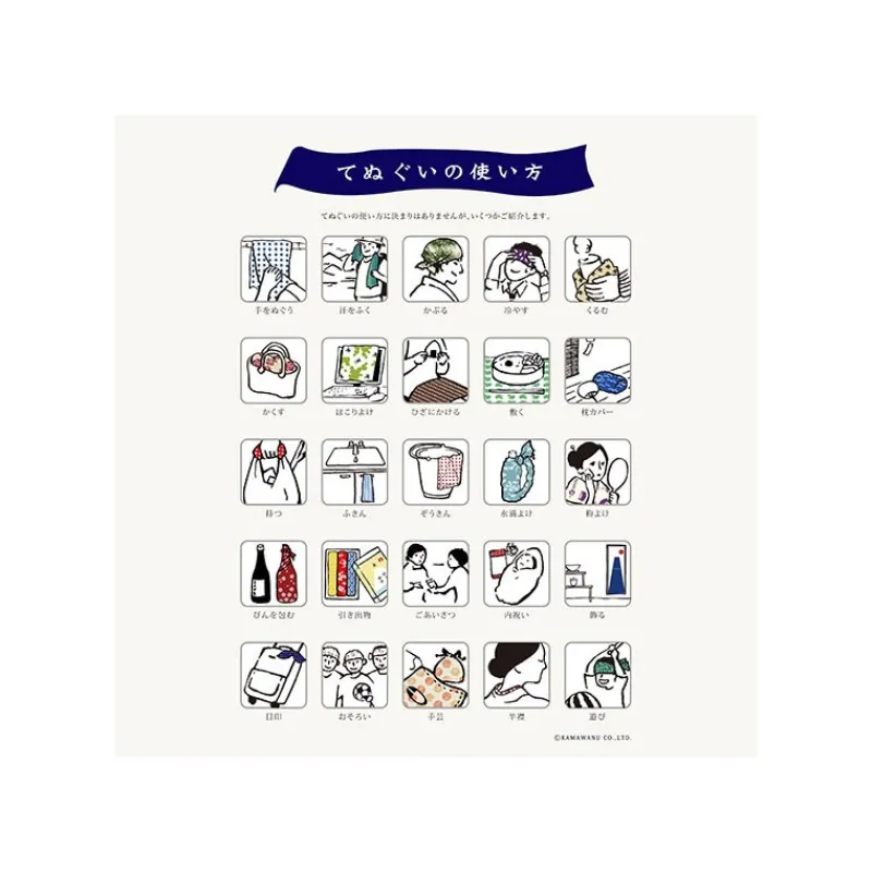 Outfits|Wall Decoration*Maison Ghibli TENUGUI MEDICATED BATH - SPIRITED AWAY