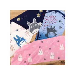 Household Linen*Maison Ghibli Tenugui Small Totoro Fireworks - My Neighbor Totoro