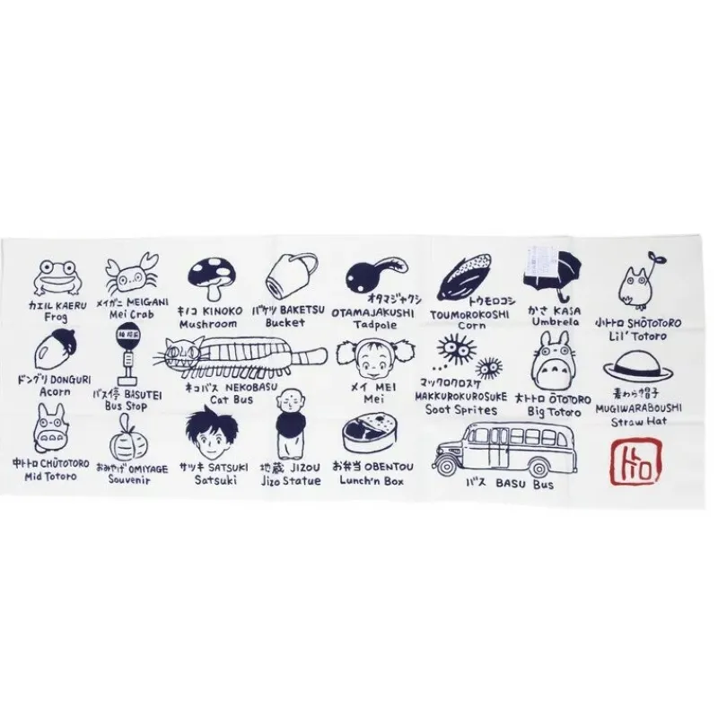 Outfits*Maison Ghibli Tenugui Totoro symbols - My Neighbor Totoro