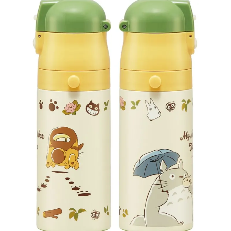 Kitchenware*Maison Ghibli Thermos Bottle double opening Totoro & Catbus - My Neighbor Totoro