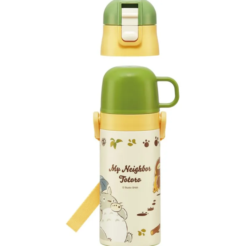 Kitchenware*Maison Ghibli Thermos Bottle double opening Totoro & Catbus - My Neighbor Totoro