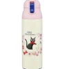 Kitchenware*Maison Ghibli Thermos Bottle 500ml Jiji Flower garland - Kiki's Delivery Service