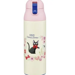 Kitchenware*Maison Ghibli Thermos Bottle 500ml Jiji Flower garland - Kiki's Delivery Service