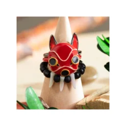 Jewellery*Maison Ghibli Three Ring Set San’s mask - Princess Mononoke