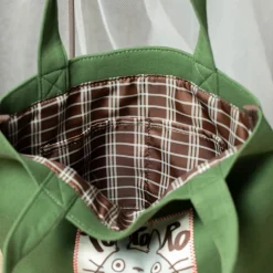 Bags*Maison Ghibli Tote bag Totoro Autumn Green - My Neighbor Totoro