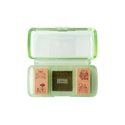 Small Equipment*Maison Ghibli Totoro & Catbus Mini Stamp Set Green - My Neighbor Totoro