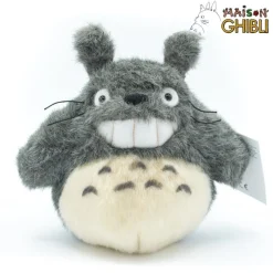 Classic Plush*Maison Ghibli Totoro Backpack Clip Grey - My Neighbor Totoro