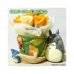 Décoration*Maison Ghibli TOTORO FLOWER BUCKET LEAVES BAG - MY NEIGHBOUR TOTORO