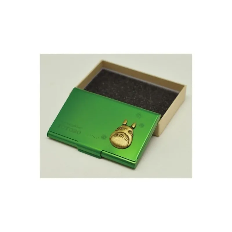 Accessories*Maison Ghibli Totoro Metal Card Case Green - My Neighbor Totoro
