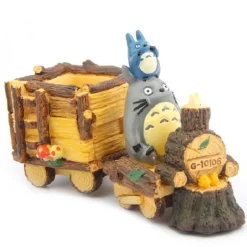 Décoration*Maison Ghibli TOTORO TRAIN FLOWER BUCKET - MY NEIGBOUR TOTORO