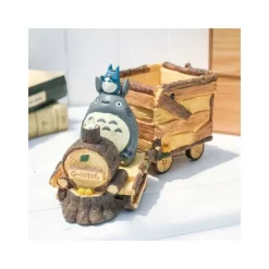 Décoration*Maison Ghibli TOTORO TRAIN FLOWER BUCKET - MY NEIGBOUR TOTORO