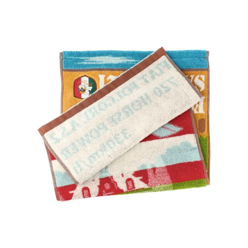 Household Linen*Maison Ghibli Towel Savoia S.21 34x80 cm - Porco Rosso