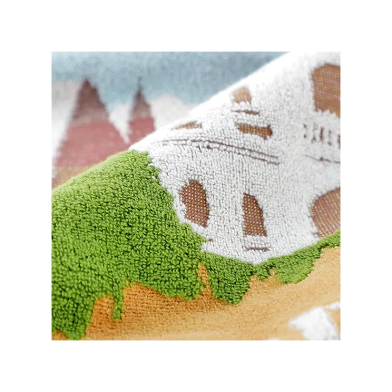 Household Linen*Maison Ghibli Towel Savoia S.21 34x80 cm - Porco Rosso