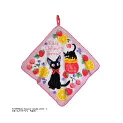 Household Linen*Maison Ghibli Towel with hanger Jiji Fruit jams - Kiki's Delivery Service