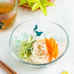 Kitchenware*Maison Ghibli Transparent bowl 13cm Chasing - My Neighbor Totoro
