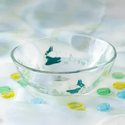 Kitchenware*Maison Ghibli Transparent bowl 13cm Chasing - My Neighbor Totoro