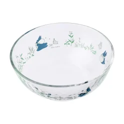 Kitchenware*Maison Ghibli Transparent bowl 17cm Chasing acorns - My Neighbor Totoro