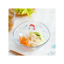 Kitchenware*Maison Ghibli Transparent bowl 13cm Ponyo under the sea - Ponyo on the Cliff