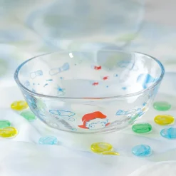Kitchenware*Maison Ghibli Transparent bowl 13cm Ponyo under the sea - Ponyo on the Cliff