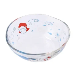 Kitchenware*Maison Ghibli Transparent bowl 13cm Ponyo under the sea - Ponyo on the Cliff