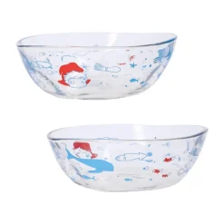 Kitchenware*Maison Ghibli Transparent bowl 13cm Ponyo under the sea - Ponyo on the Cliff