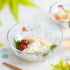 Kitchenware*Maison Ghibli Transparent bowl 17cm Ponyo under the sea - Ponyo on the Cliff