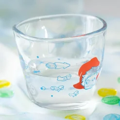 Kitchenware*Maison Ghibli Transparent Glass Ponyo under the sea - Ponyo on the Cliff