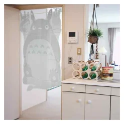 Wall Decoration*Maison Ghibli Transparent Japanese Curtain Totoro - My Neighbor Totoro