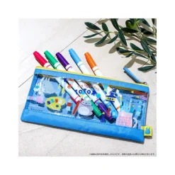 Storage*Maison Ghibli Transparent Pencase Blue - My Neighbor Totoro